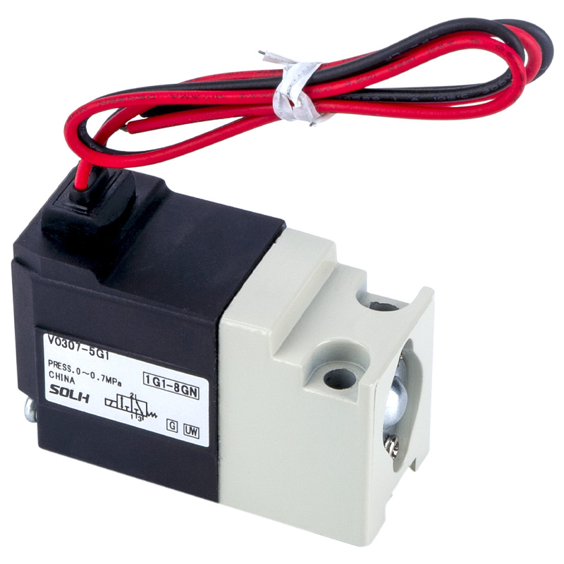 VO307 Ηλεκτρομαγνητική βαλβίδα 3 θυρών /Τύπος Direct Poppet